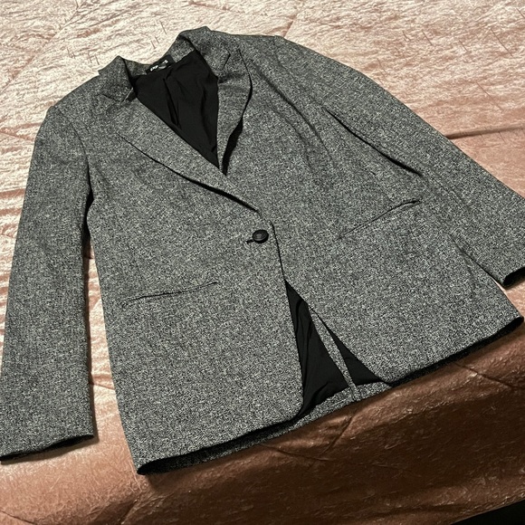 Express Jackets & Blazers - Express Charcoal Gray Women's Blazer